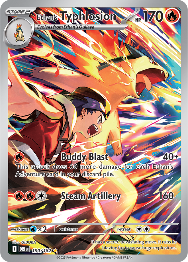 Typhlosion Trainer Card